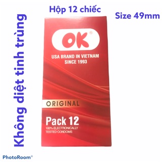 bao cao su Ok 👍 freeship 👍 bao cao su size 49mm nhỏ và vừa , không diệt tinh trùng