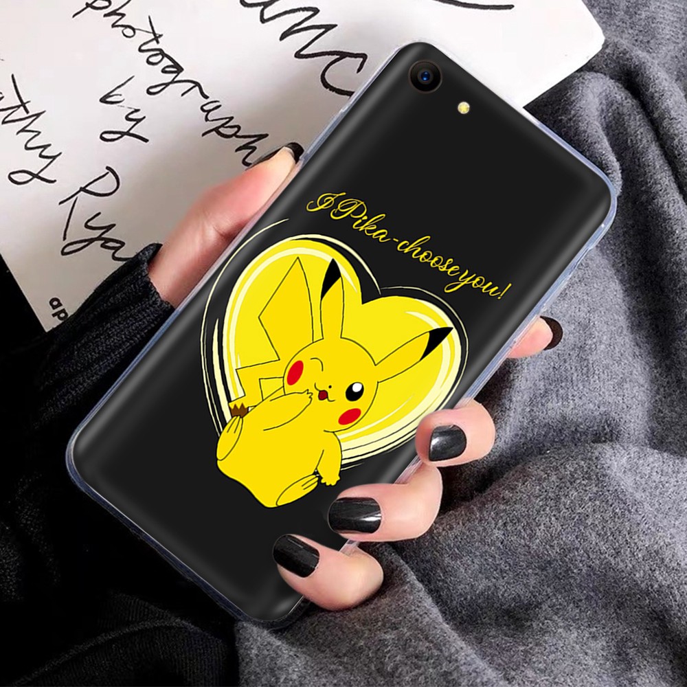 POKÉMON Ốp Điện Thoại Mềm Trong Suốt Hình Pikachu 221gt Cho Asus Zenfone Max 3 Zoom 4 5 5z Selfie Plus M1 M2 Pro