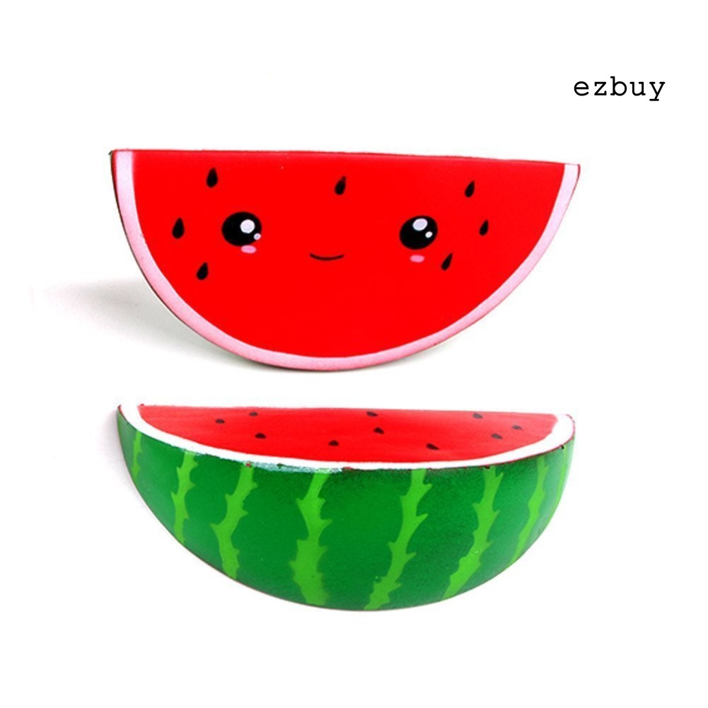 Đồ Chơi Xốp Squishy Giảm Căng Thẳng Hình Dưa Hấu Dễ Thương Cho Bé