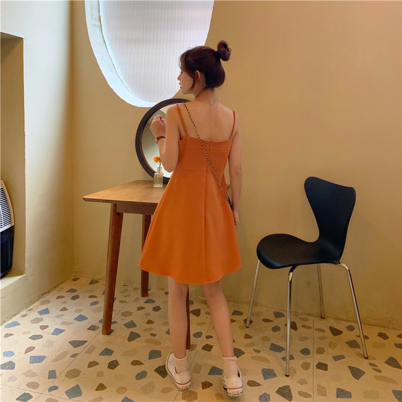 Đầm Chữ A Không Tay Xinh Xắn Dành Cho Nữ