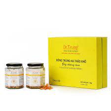 Đông trùng hạ thảo DR. TRUNG (Sợi Khô Sấy thăng hoa) Combo 02 Hũ 10 Gram Loại CAO CẤP