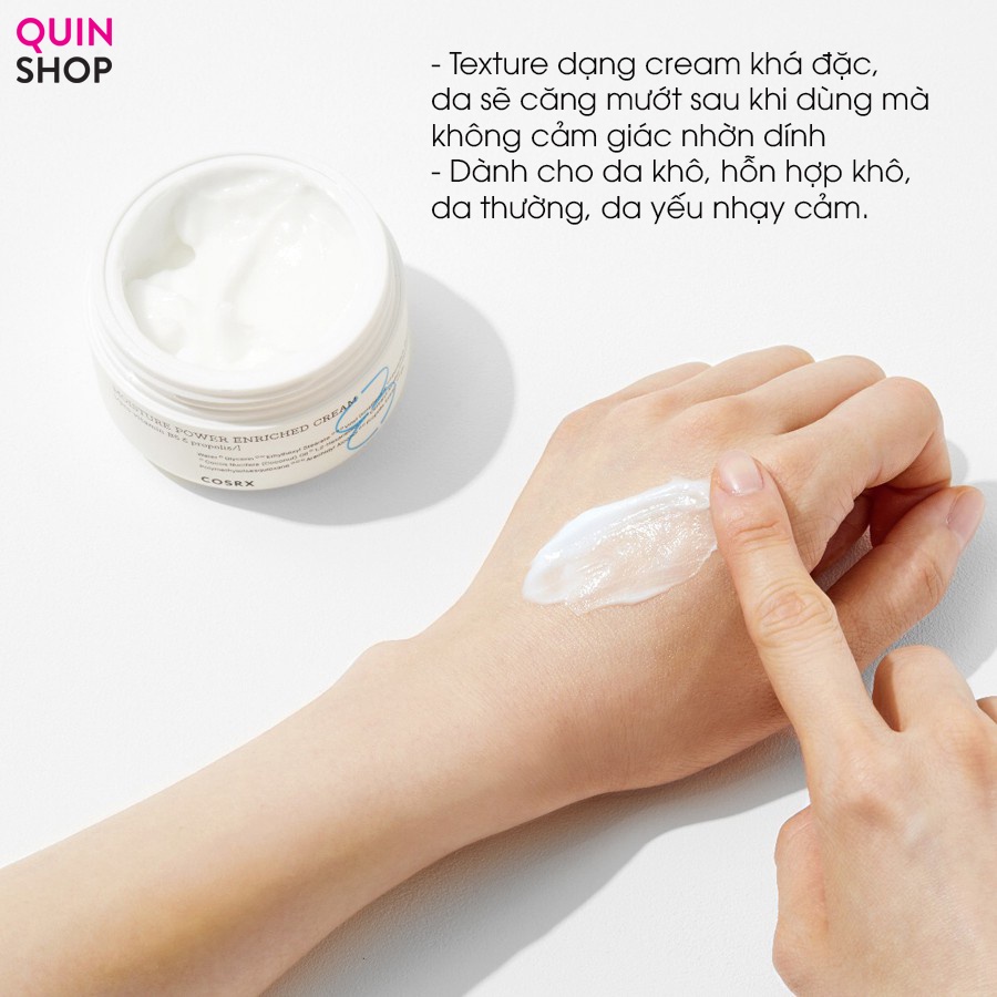 Kem Dưỡng Ẩm Làm Dịu Da Khô Da Yếu Da Nhạy Cảm Cosrx Cream