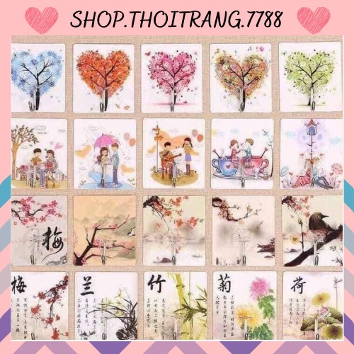 Móc Dán Tường Siêu Dính, Móc Dán Tường In Hình Độc Đáo 88126 Shop Thời Trang 7788