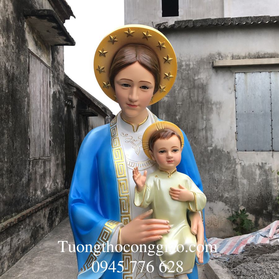 Tượng Đức Mẹ La Vang 160cm
