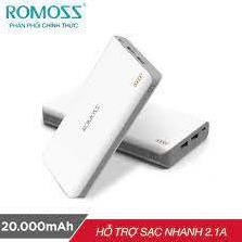 Pin Sạc Dự Phòng ROMOSS SENSE 6 PLUS 20.000mah Chính hãng