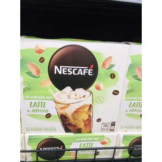 Cà phê Nescafe sữa vị hạt phỉ/ hạnh nhân 240g