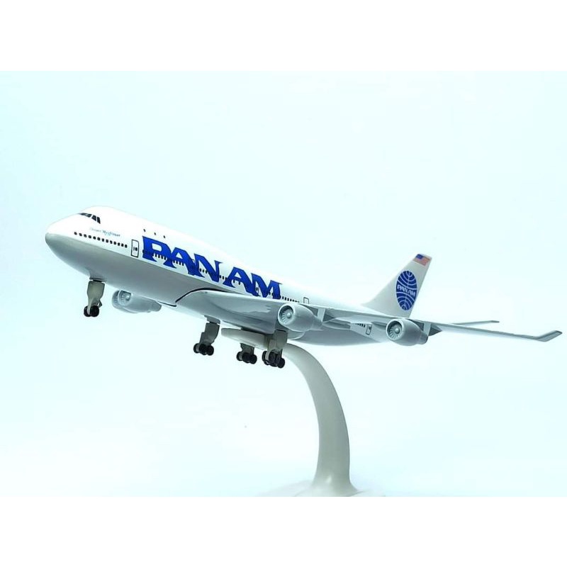 Mô hình máy bay PAN AM kim loại 20cm