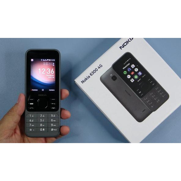 Điện thoại di động Nokia 6300 4G Dual Sim  - 1,1 NĂM 2022