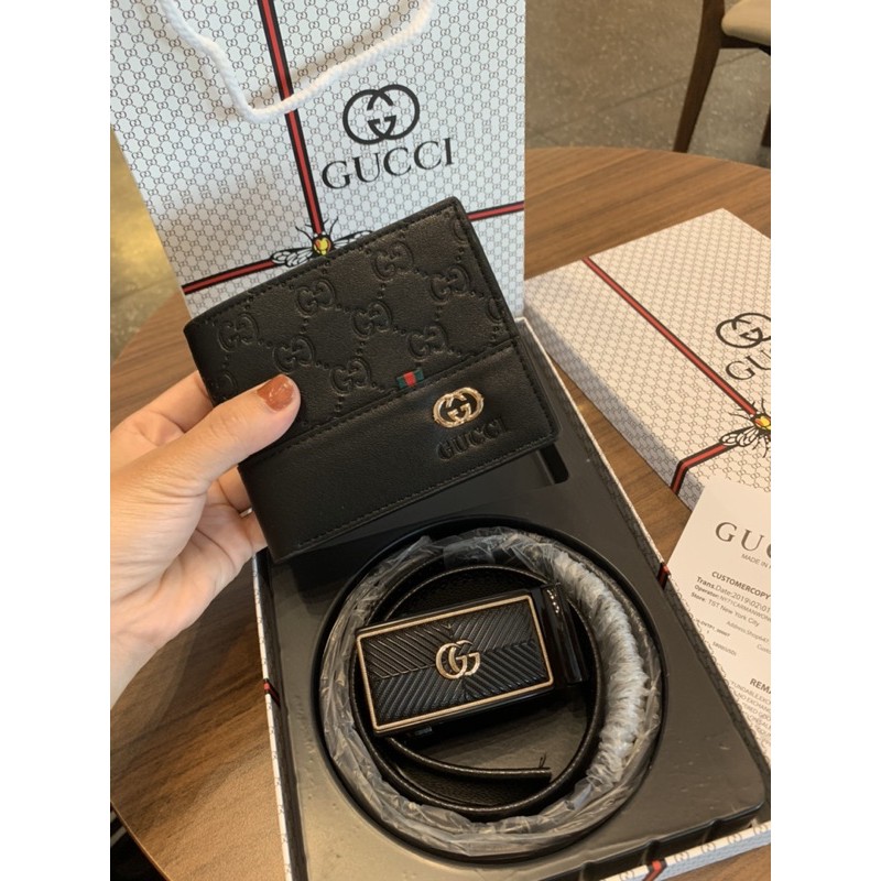 Set thắt lưng và ví Gc