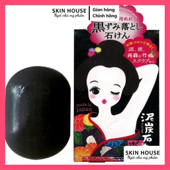 Xà Phòng Giảm Thâm Nách Pelican Deitanseki Body Scrub Soap Bar 100g