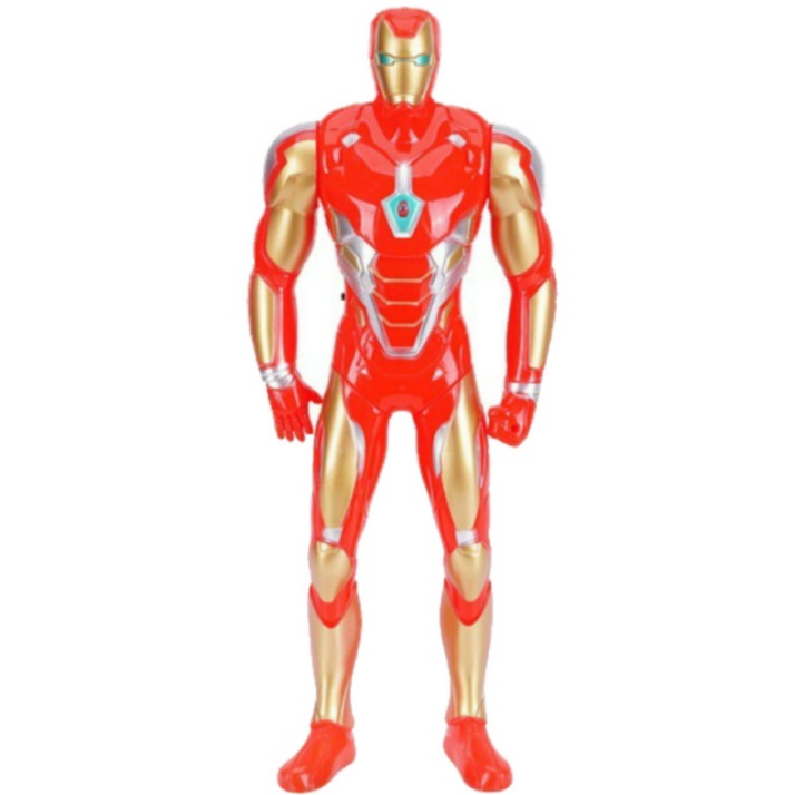 [Hàng sẵn] Đồ Chơi Siêu Nhân Người Sắt Iron Man - Có Phát Nhạc Và Đèn