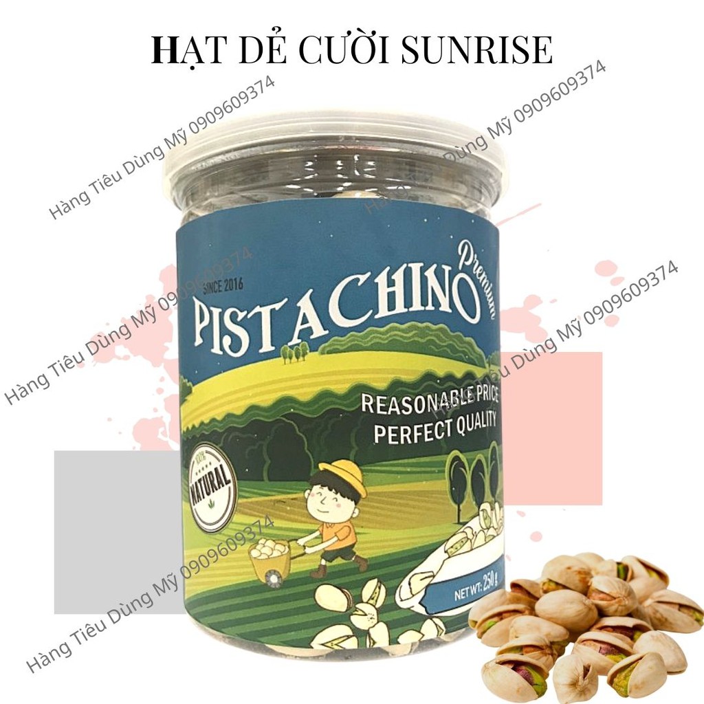 HẠT DẺ PISTACHINO SUNRISE 250G