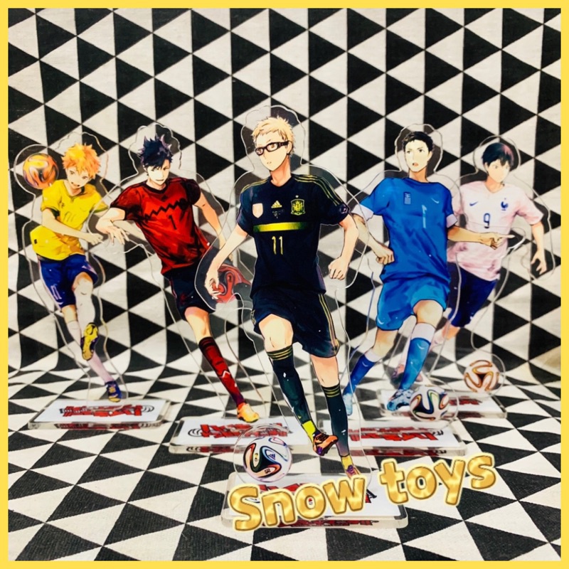 Mô Hình Standee acrylic anime hình Haikyuu - mô hình nhân vật haikyu Hinata Shoyo Sugawara Koshi Tobio