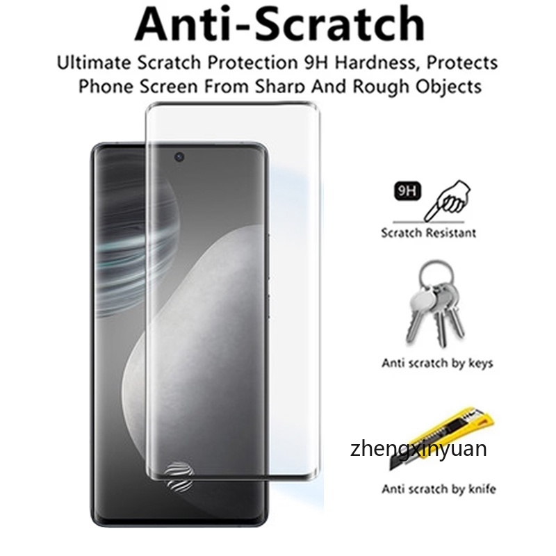 Kính Cường Lực 9H Viền Cong Bảo Vệ Toàn Diện Cho VIVO X70PRO X60PRO X50PRO V23PRO X60 PRO