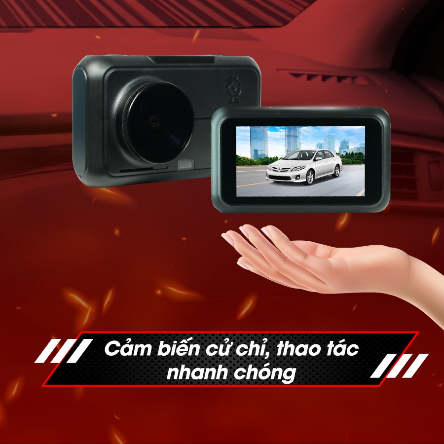 Camera Hành Trình Webvision A38 - Video 4K - AI Quét Biển Tốc Độ - Cảnh Báo Giao Thông - Wifi - GPS