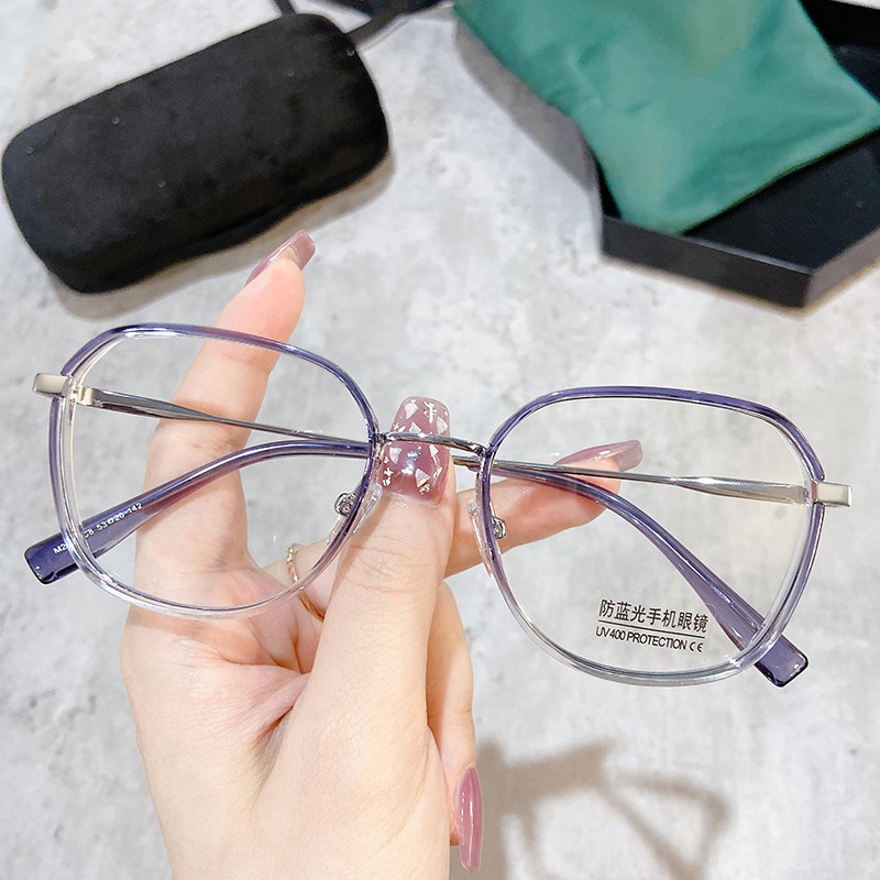 Mắt Kính Gọng Vuông Chống Ánh Sáng Xanh Thời Trang Cho Nam Nữjz2256 | BigBuy360 - bigbuy360.vn