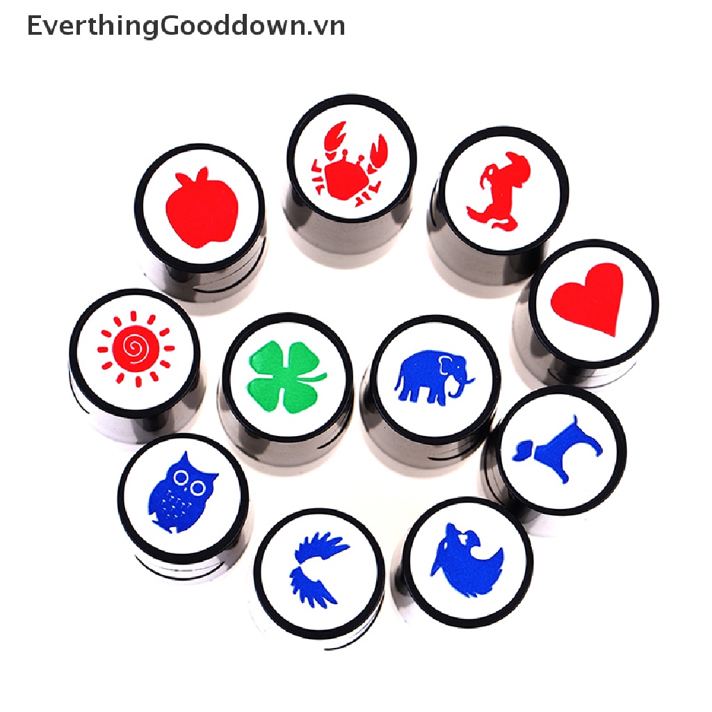Everthinggooddown 1 Dụng Cụ Đánh Dấu Bóng Golf Nhiều Họa Tiết Nhanh Khô Lâu Trôi