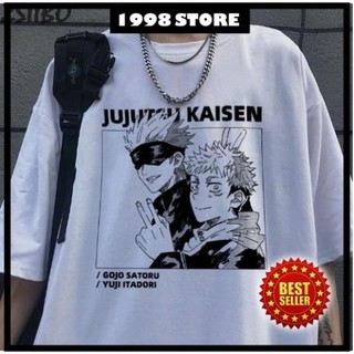 ÁO thun tay ngắn unisex in hình jujutsu kaisen