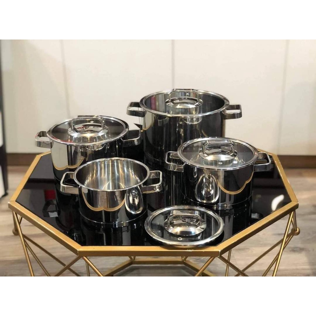 Bộ 4 nồi fivestar SPB4007 3 đáy, inox 304