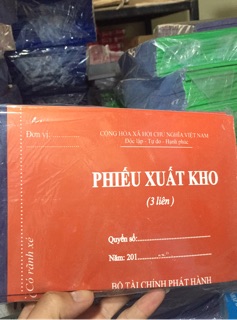 Phiếu Nhập Kho, Phiếu Xuất Kho A5 - A4 Loại Mỏng