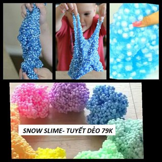 Kít thí nghiệm vui SNOW SLIME- TUYẾT DẺO