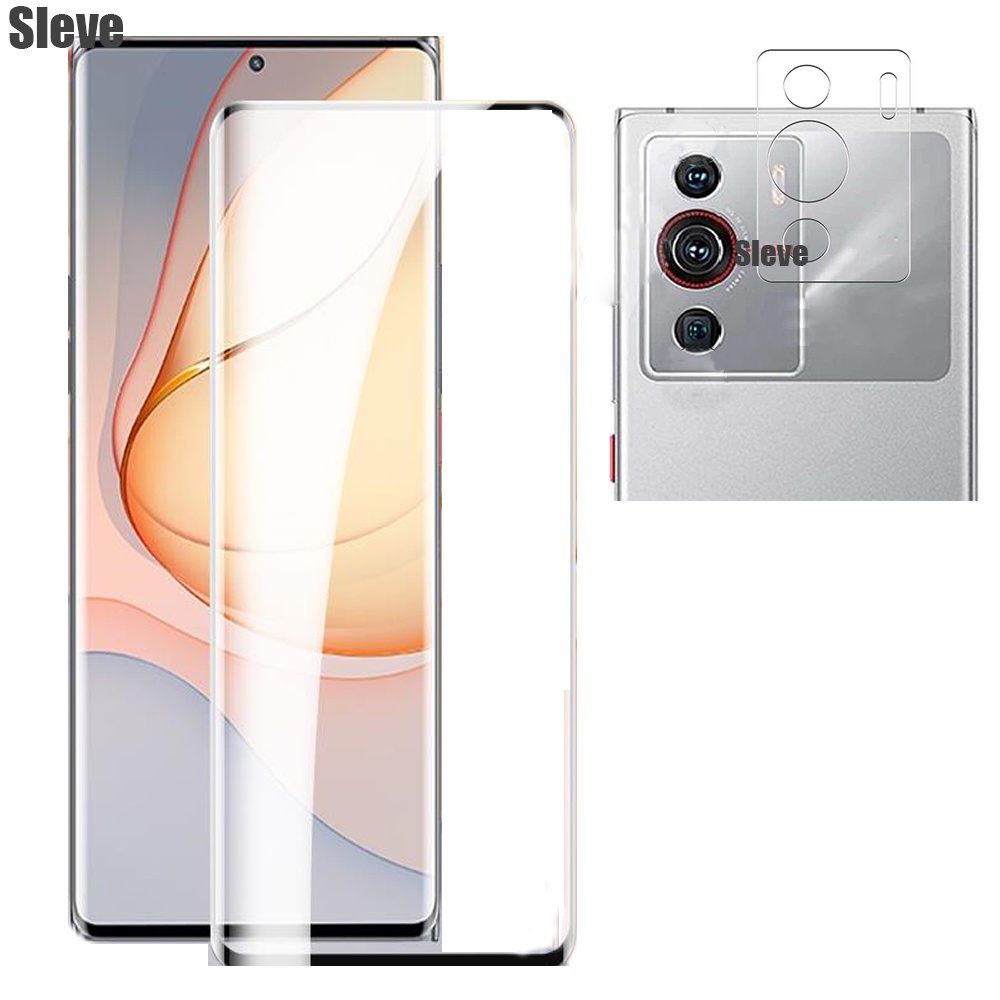 Kính Cường Lực Viền Cong 3D Bảo Vệ Màn Hình Máy Ảnh nubia Z40 Pro ZTE nubia Z40Pro NX701J