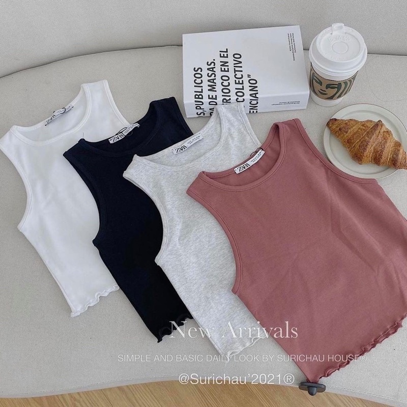 Áo Balo croptop cuộn biên