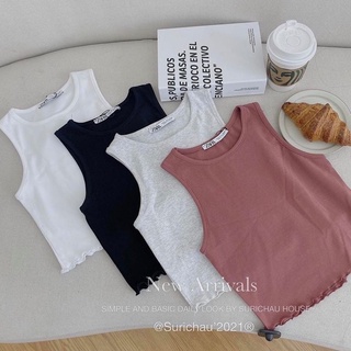 Áo Balo croptop cuộn biên