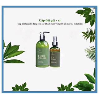 Bộ đôi hoàn hảo dầu gội& tinh dầu bưởi vijilly-phục hồi tóc hư tổn-kích thích mọc tóc nhanh 1k