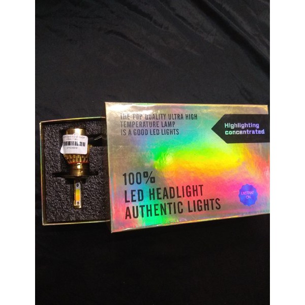 BÓNG LED 3 CHÂN HỘP VÀNG -1 QUẢ