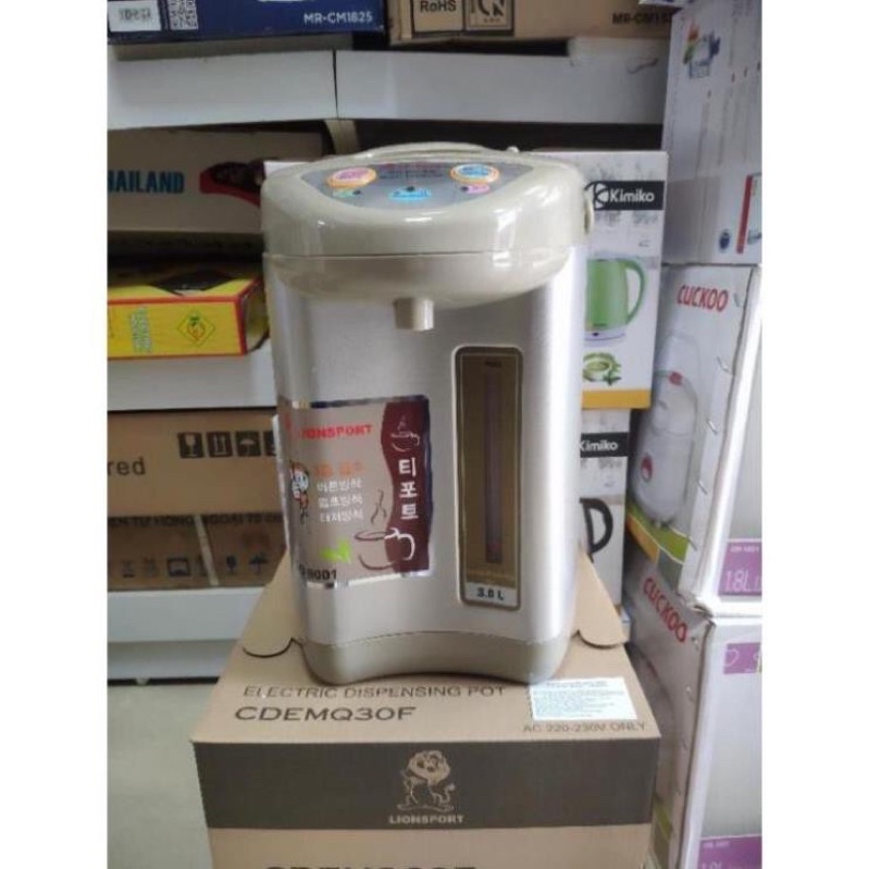 Bình Thuỷ điện Lionsport CDEMQ30F chống dính 3lít