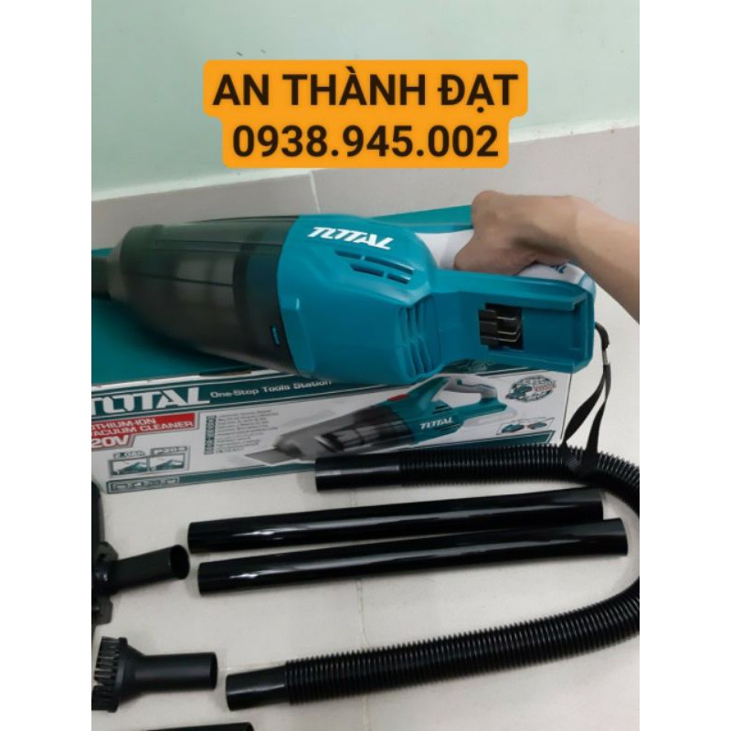 THÂN BODY MÁY HÚT BỤI CẦM TAY XÀI PIN 20V TOTAL MODEL:TVLI2001