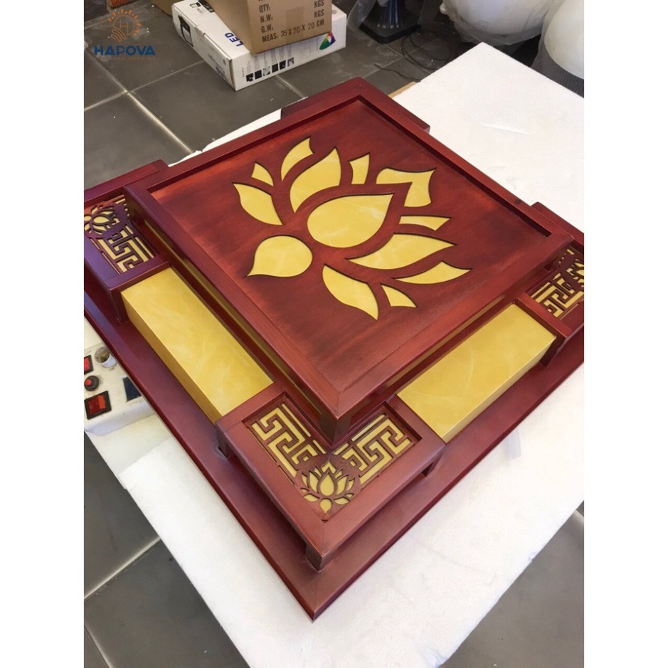 Đèn ốp trần gỗ OT 1028