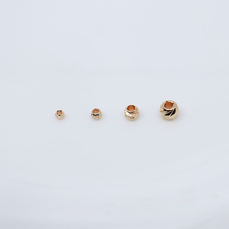 Chuỗi Hạt Bằng Đồng 14K Màu Sắc Dùng Làm Trang Sức diy