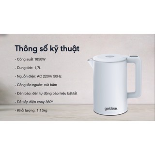 Ấm siêu tốc Goldsun GKT2642