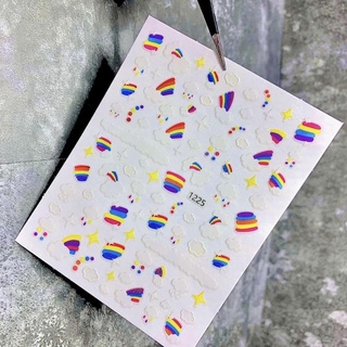 Sticker cầu vồng