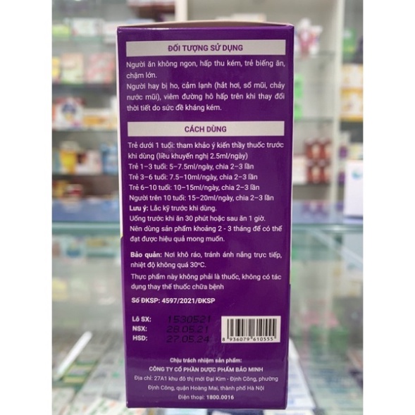 Avisure muno thymomodulin kẽm zinc gluconate lysine tăng đề kháng cho bé beta glucan bổ sung vitamin c lá thường xuân