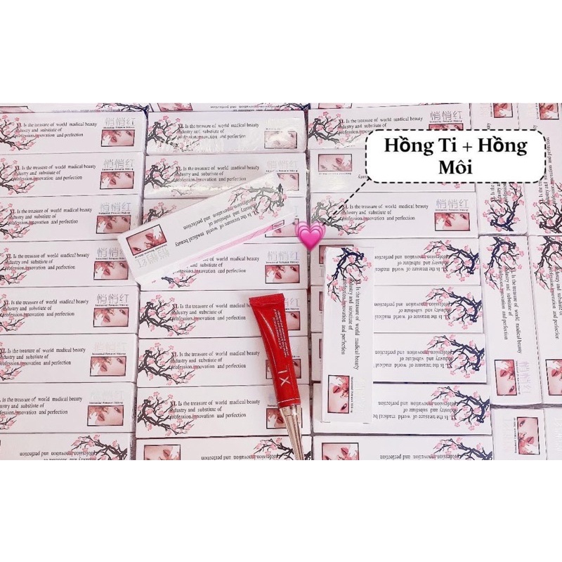 Gel Chery làm hồng môi hồng ti Trang Nemo 15ml