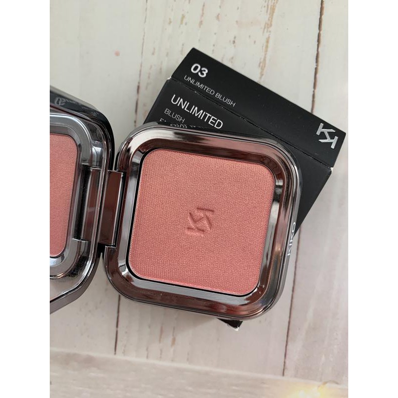 (Chuẩn Pháp-sẵn 05 màu) Phấn má KIKO Unlimited Blush