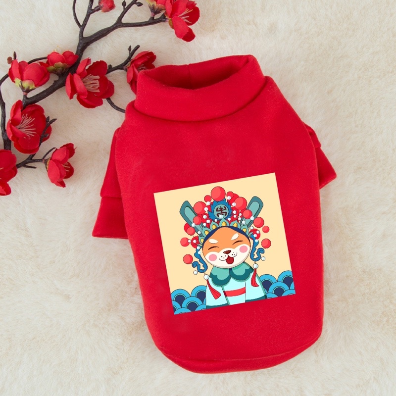Áo Tết nhiều hình xinh cho chó mèo