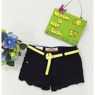 Quần short kaki nhung cho bé Gái