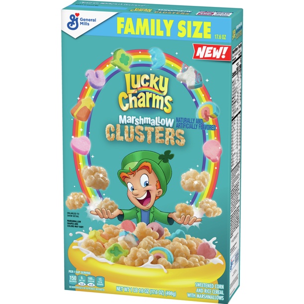 Cereal  Lucky Charms Marshmallow 498gr