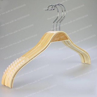 10 Móc gỗ thái ván ép chống trượt người lớn moctreoquanao bachhoa57