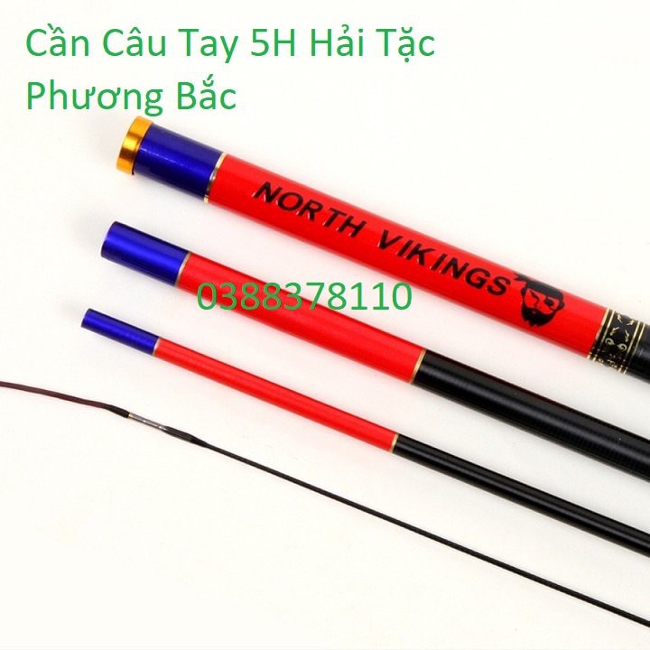 Cần Câu Tay 5H Hải Tặc Phương Bắc Chuyên Dùng Câu Đài Và Câu Đơn