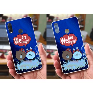 Ốp lưng Huawei Nova 3i (dẻo viền trắng trong) - Hình Cartoon
