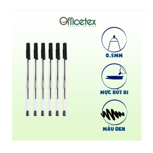 Hộp Bút Bi - Officetex - OT-BP013BL - 8935276452418