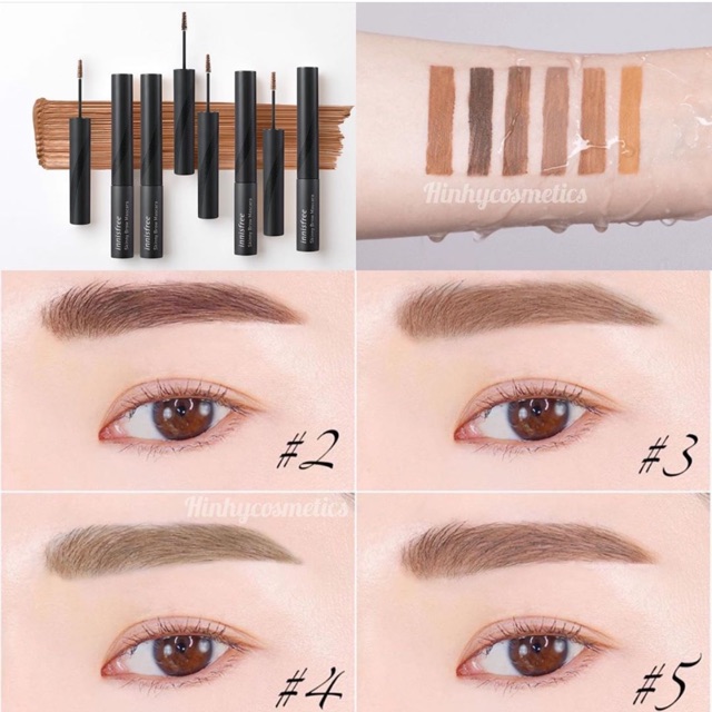 Mascara mày Innisfree Ultrafine Browcara