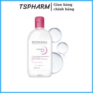 Nước tẩy trang Bioderma hồng Crealine H2O 500ml - Pháp