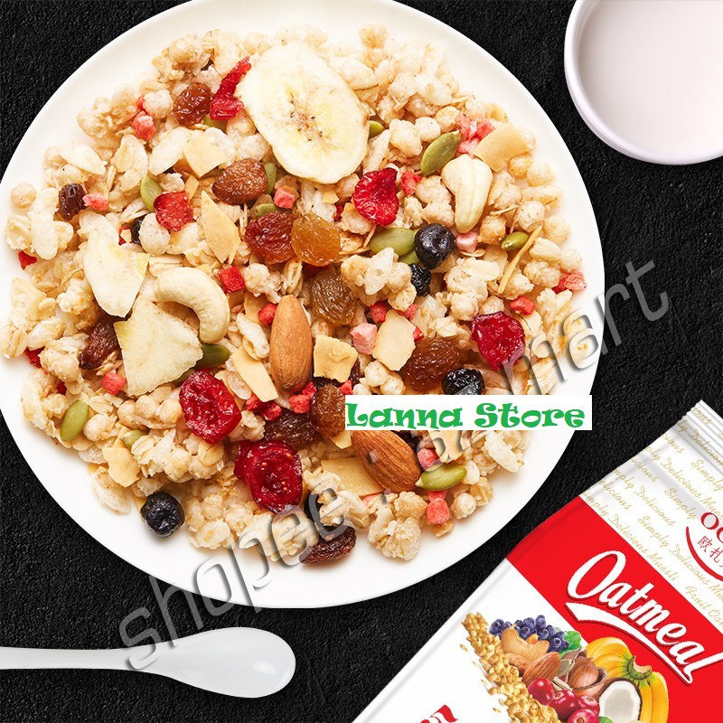 [20 Loại] Ngũ cốc sữa chua mix hạt, hoa quả YOGURT FRUIT OATMEAL ngon tuyệt | BigBuy360 - bigbuy360.vn