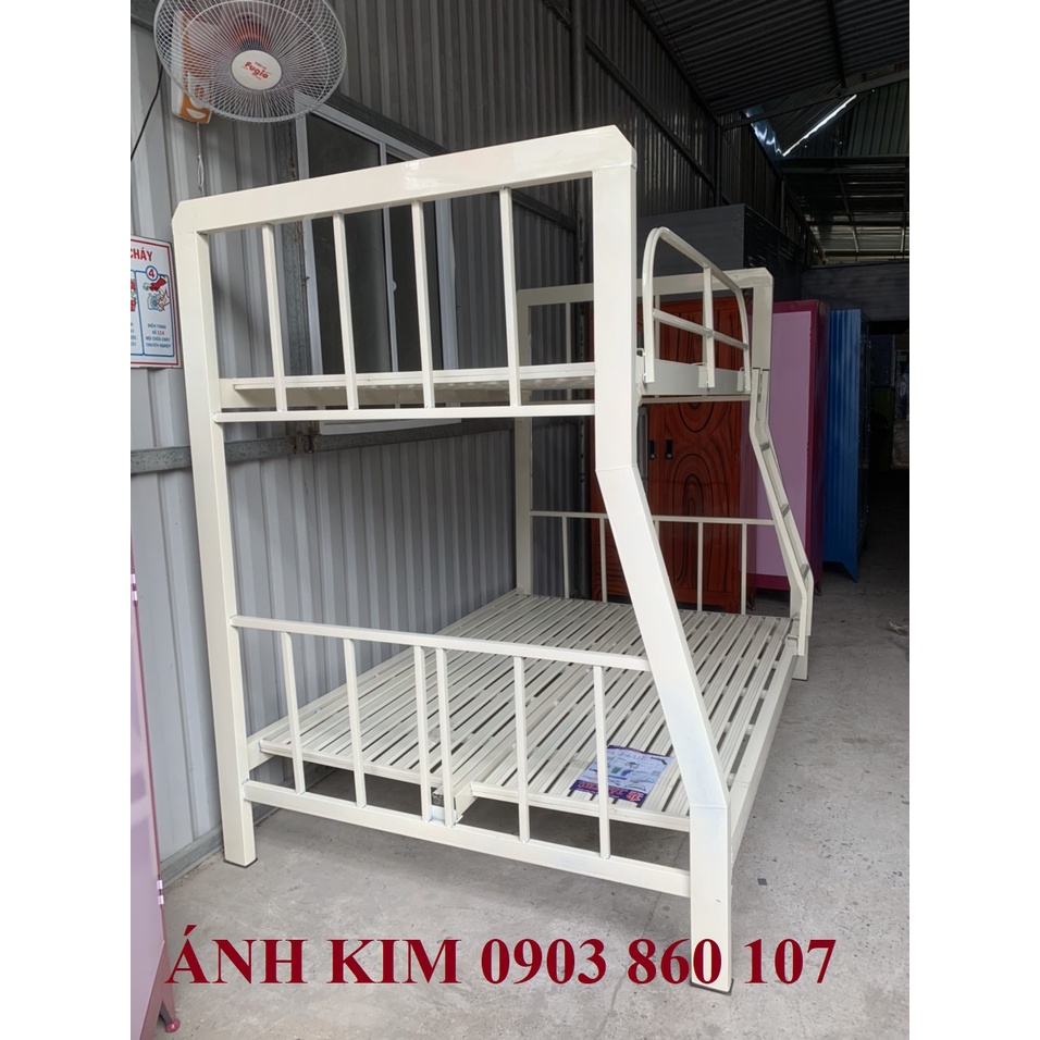 Giường tầng sắt hộp vuông cho người lớn - tháo ráp dễ dàng nhanh chóng giao tận nơi bình dương và tphcm